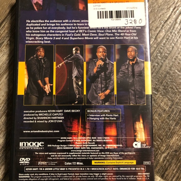 “KEVIN HART- I’m A Grown LITTLE Man” DVD - Picture 2 of 2